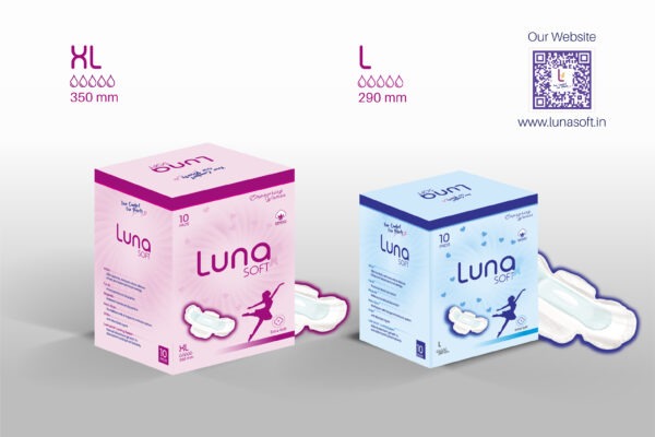 Anion Napkin - Double Size Combo - XL , L Size